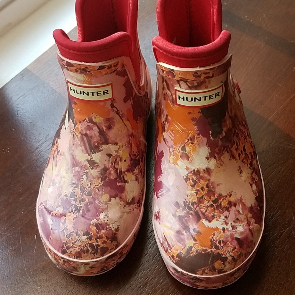 Target Hunter girls rain boots 11